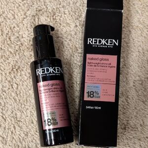 Redken Naked Gloss Lightweight Oil New With Box